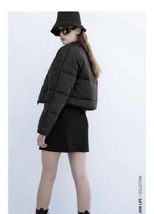 Укорочена куртка zara xs 2