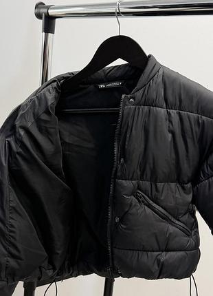 Укорочена куртка zara xs 8