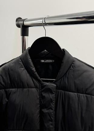 Укорочена куртка zara xs 4