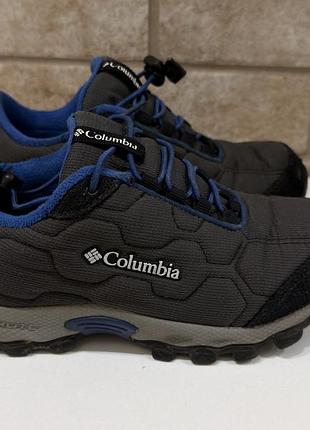 Кросівки чоловічі columbia зимові сірі з синім