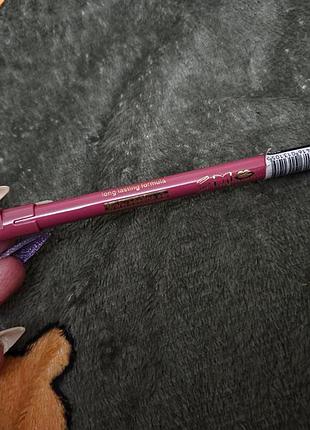 Карандаш стойкий для губ розовый 2