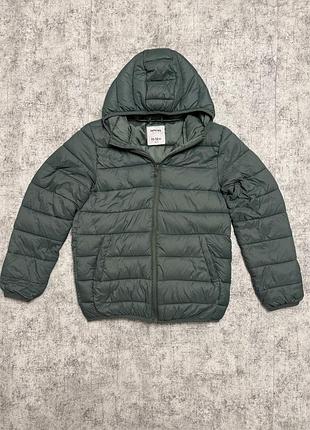 Теплая детская куртка lefties lightweight hooded puffer jacket