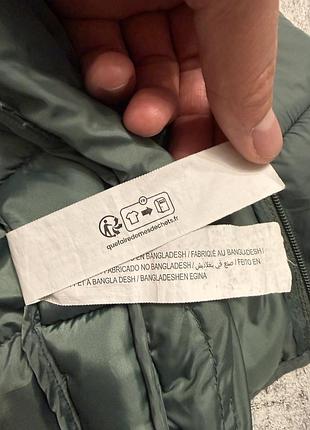 Теплая детская куртка lefties lightweight hooded puffer jacket 10
