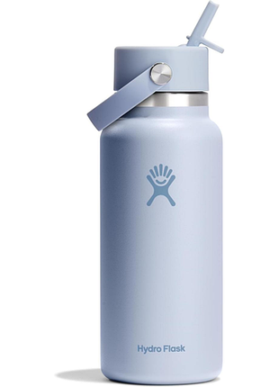 Hydro flask вакуумна ізольована пляшка для води зі сталі з герметичною кришкою flex та порошковим покриттям surf 946 мл