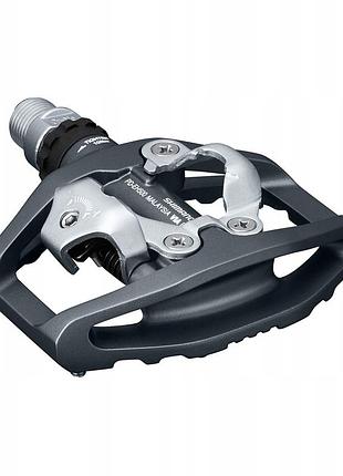 Велосипедні педалі shimano spd pd-eh500 + блоки 3
