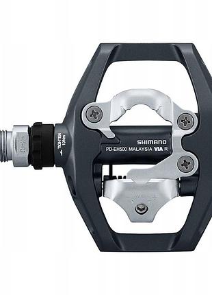 Велосипедні педалі shimano spd pd-eh500 + блоки 4