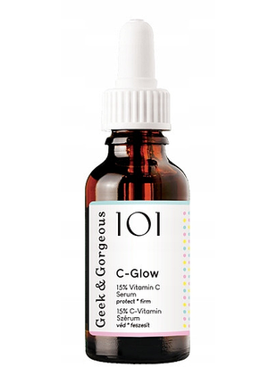 Набір з 2 штук сироватка geek&gorgeous c-glow serum з 15% вітаміном c