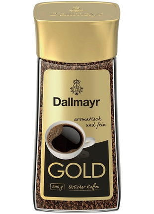 Набір з 3 штук кава розчинна dallmayr gold 200 г
