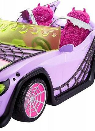 Monster high ghoul mobile транспортний засіб + аксесуари hhk63