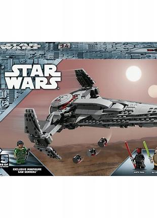 Конструктор lego star wars 75383 infiltrator sithów dartha maula