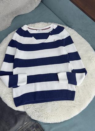 Вʼязаний светр светер кофта tommy hilfiger жіночий с