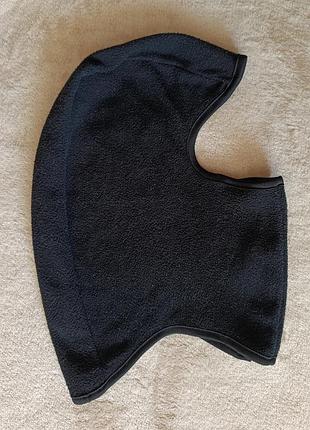 Чорна флісова балаклава (підшлемник) від nkd. one size.