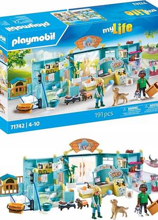Конструктор playmobil 71742 "готель для тварин"