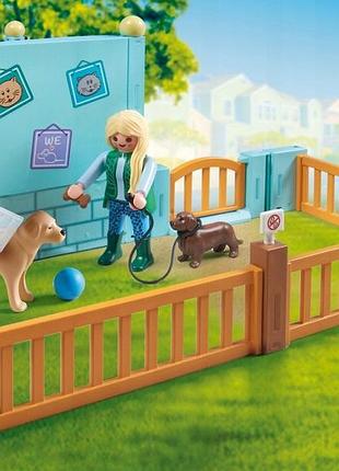 Конструктор playmobil 71742 "готель для тварин" 6