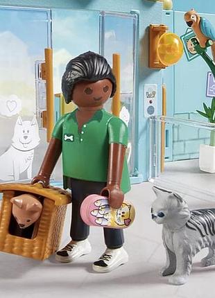 Конструктор playmobil 71742 "готель для тварин" 8