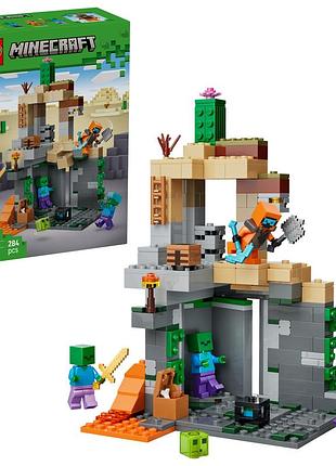 Lego minecraft 21587 озеро зомбі