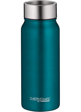 Thermocafé by thermos tc mug термокружка з нержавіючої сталі бірюзова 500 мл кавова кружка зберігає тепло 9 годин герметична можна