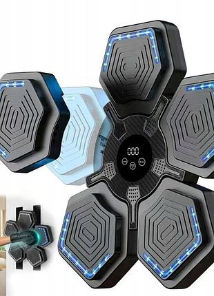 Тренажер боксерський music boxing machine bluetooth з світловими ефектами