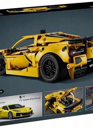 Конструктор lego technic 42205 chevrolet corvette stingray 3