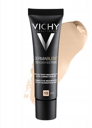 Вирівнююча коригуюча основа vichy dermablend 3d відтінок 15 опал 30мл