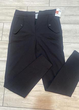 Брюки скіні з високою талією h&m 36/6 з біркою