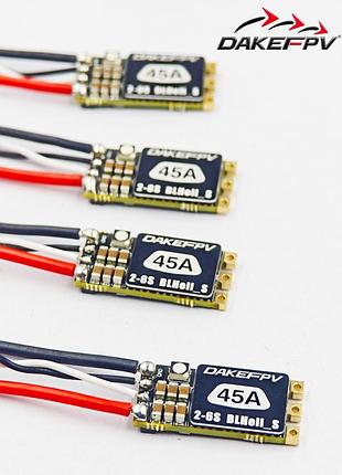 Регулятор оборотов esc Makefpv 45a blheli_s / bluejay (2-6s)