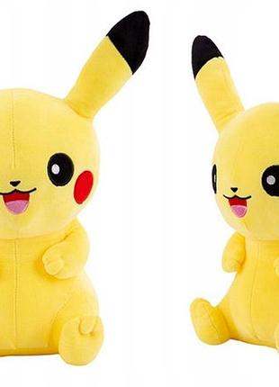 Іграшка-маскот pikachu pokemon велика xxl 55 см приємна на дотик ідеальна для
