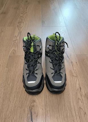 Черевики чоловічі quechua waterproof сірі 2