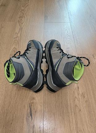 Черевики чоловічі quechua waterproof сірі 3