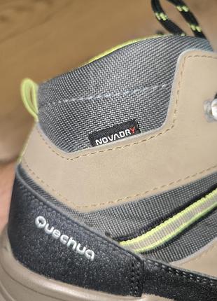 Черевики чоловічі quechua waterproof сірі 5