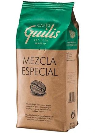 Зернова кава для еспресо 1 кг спеціальна суміш з паларні cafes guilis
