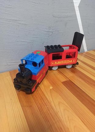 Поезд, поезд lego duplo, едет со звуком