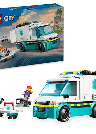 Lego city 60451 каретка швидкої допомоги
