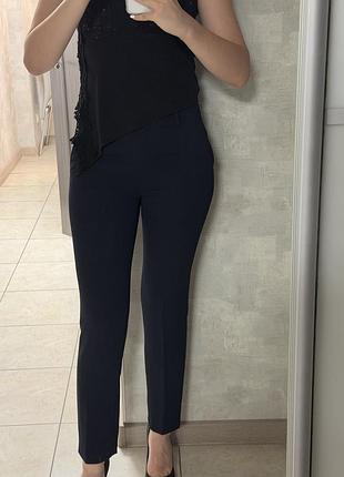 Брюки luisa spagnoli у синьому кольорі