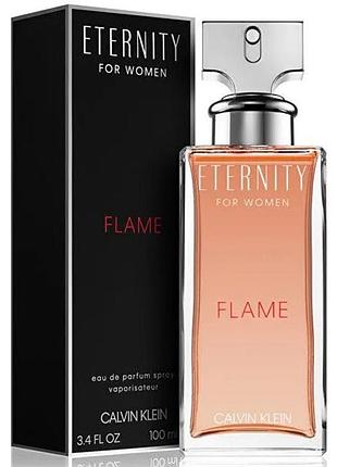 Парфумована вода calvin klein eternity for women flame 100 мл для жінок