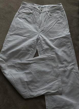 Джинси жіночі zara білі, розмір xs