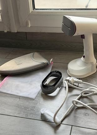 Ручной отпариватель braun quickstyle 5 gs5011pu 1200 вт + щетка и аксессуары