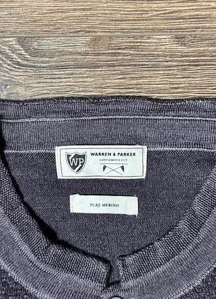 Шерстяной свитер warren & parker . 2
