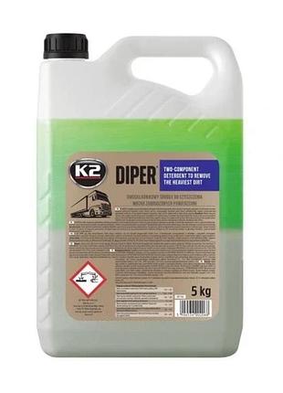 Двокомпонентний очищувач k2 diper 5kg