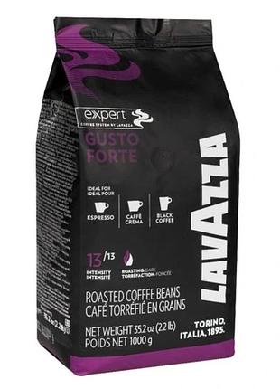 Кава в зернах lavazza gusto forte 1кг