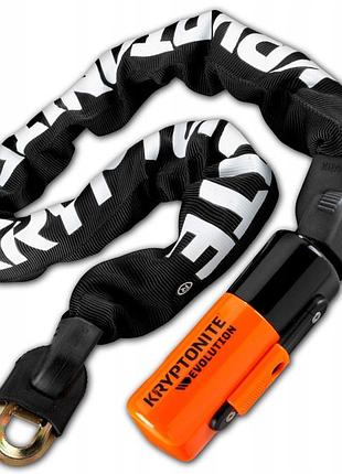 Замок для захисту велосипеда kryptonite evolution series 4 chain 90 cm