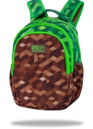 Рюкзак з 2-ма відділеннями coolpack joy s city jungle