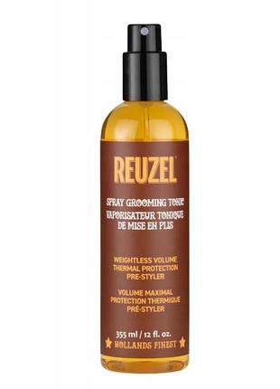 Набір з 2 штук тонік для укладання волосся reuzel spray grooming tonic для чоловіків 355 мл