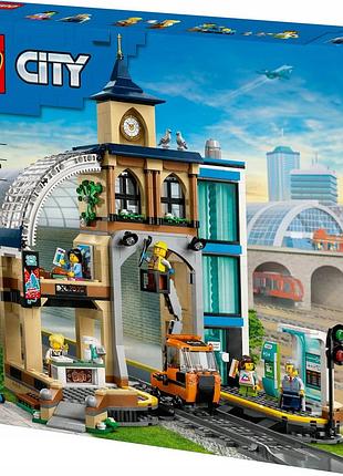 Lego city 60469 центральний залізничний вокзал