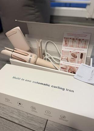 Стайлер, плойка, локони, гофре xn-399 / xn-399-1 multi-in-one automatic curling iron