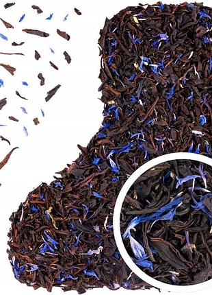 Чорний чай earl grey blue преміум ассам 1 кг green touch