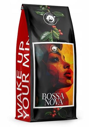 Кава в зернах 1кг босса нова 100% арабіка свіжо обсмажена від blue orca coffee