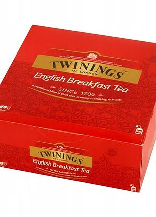 Twinings earl grey 300 пакетиків англійський чай uk 750г 09/2027