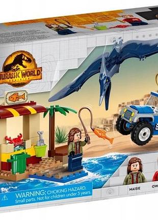 Lego 76943 jurassic world переслідування за птеранодоном