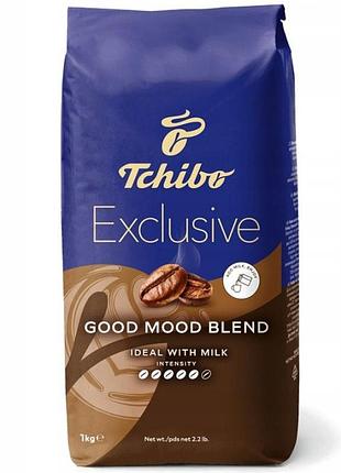 Набір з 2 штук кава в зернах tchibo exclusive good mood 1000 г